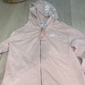 VS pink hoodie